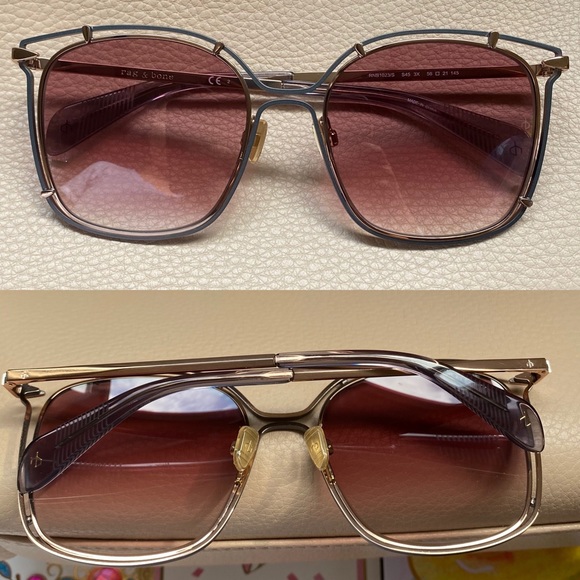 Rag & Bone 56mm Oversize Square Sunglasses main image 5